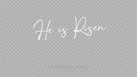 Easter Sunday He Is Risen Title Graphics Life Scribe Media