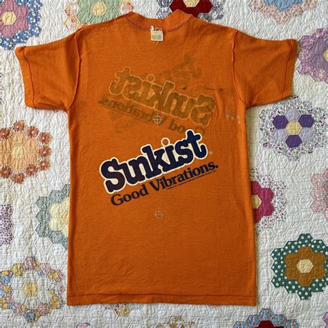 Rare Vintage S Sunkist Good Vibrations Test P Gem