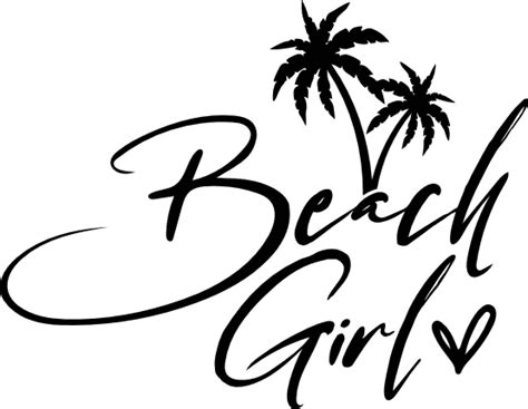 Beach Girl Free Svg File For Members Summer Vacay T Shirt Design Svg