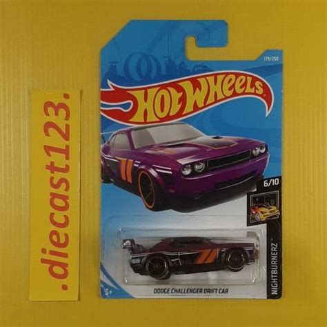 Jual Hot Wheels Dodge Challenger Drift Car Ungu Hotwheels Hw Nightburnerz Jakarta Barat