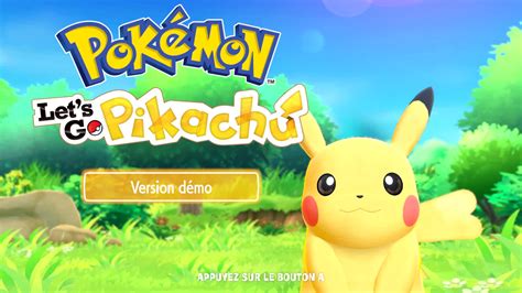 Pokémon Lets Go Pikachu Nintendo Switch Sur Nintendo Switch Jeux