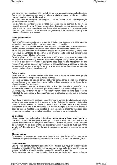 Rosario Org Mx Doctrina Catequista Catequista Pdf