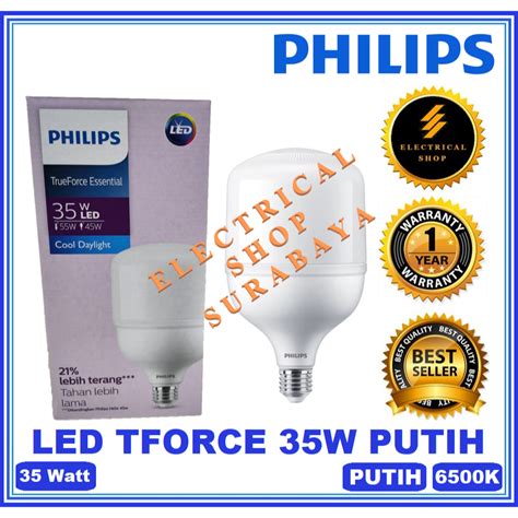 Jual PHILIPS LAMPU LED TRUEFORCE 35W 35 W WATT PUTIH GARANSI HARGA