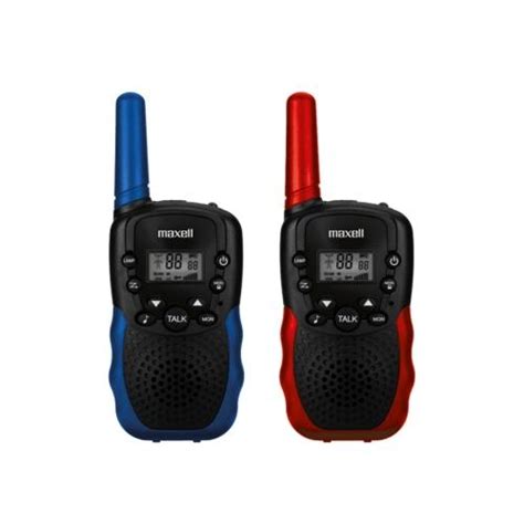 Maxell Pack De 2 Walkie Talkie Rojo Y Azul Precio Guatemala Kemik