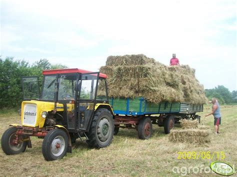 Foto Ciagnik Ursus C 330 Przyczepy Id 149201 Galeria Rolnicza Agrofoto