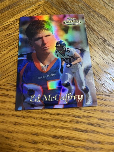 Topps Gold Label Class Ed Mccaffrey Denver Broncos Ebay