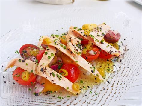 Ensalada De Ventresca Y Tomate El Cocinero Casero Ensaladas