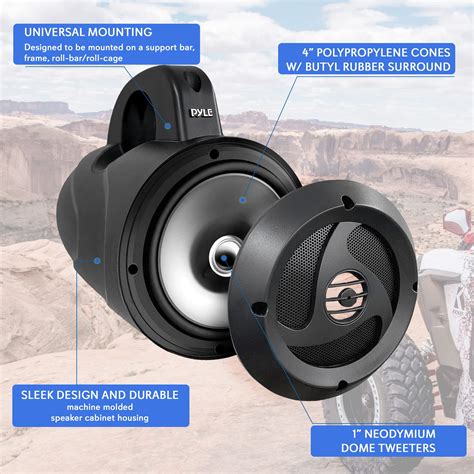 Mua Pyle Way Dual Waterproof Off Road Speakers Inch W Marine