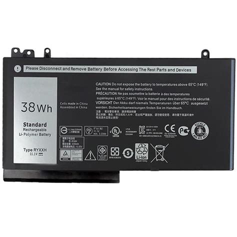 Dell Latitude E5550 E5450 E5270 E5250 5550 RYXXH 38Wh Laptop Battery