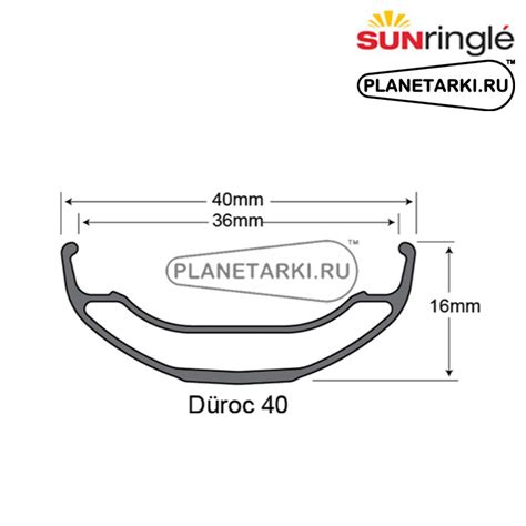 Обод 29"+ SunRingle Duroc 40 Sleeved Black — купить с доставкой ...