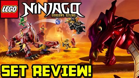 Lego Ninjago Dragons Rising Heatwave Transforming Lava