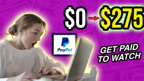 Get Paid 275 Per Day Watching Videos Earn Free PayPal Money 2022