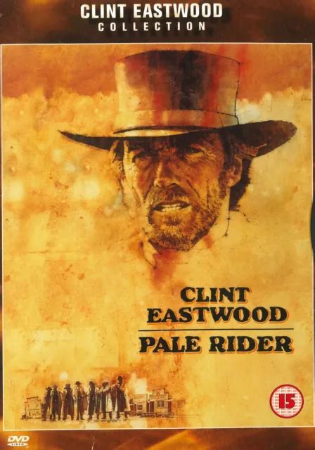 PALE RIDER 1985 DVD Clint Eastwood Michael Moriarty Carrie