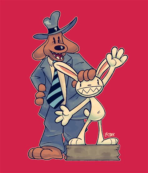 Sam And Max By Zarksart On Newgrounds