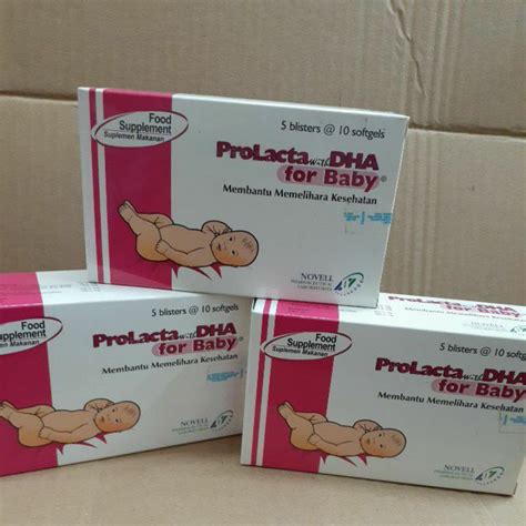 Jual Prolacta Dha For Baby Original Vitamin Minyak Ikan Untuk Bayi