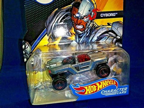 Hot Wheels Dc Cyborg Character Car Robotic Off Road Truck 164 Scale