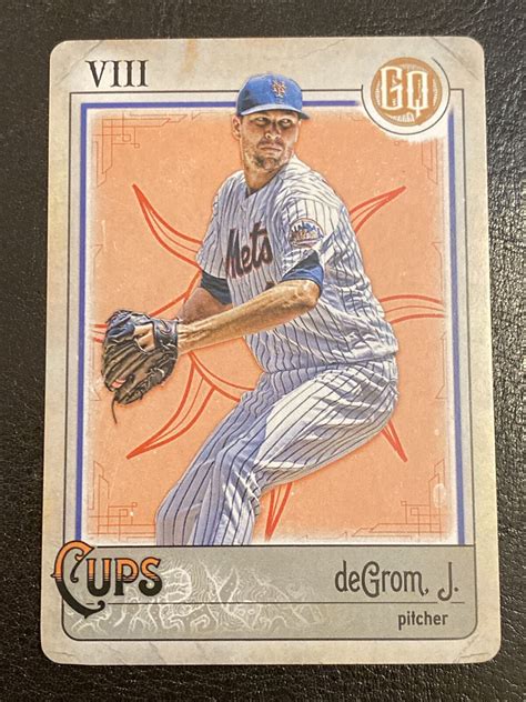 2021 Topps Gypsy Queen Tarot Of The Diamond TOD 8 Jacob DeGrom New