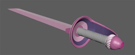 Obj File Rose Quartz Sword Steven Universe・template To Download And 3d Print・cults