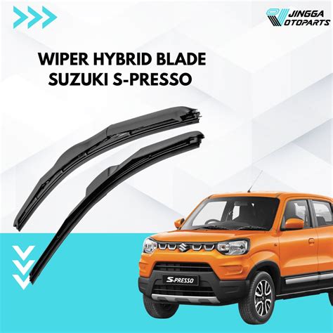 Jual Wiper Hybrid Blade Suzuki S Presso Spresso Kiri Dan Kanan 1 Set