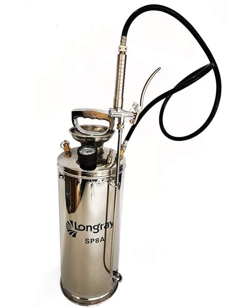 Stainless Steel Hand Pumped Sprayer 2 Gallon Garden