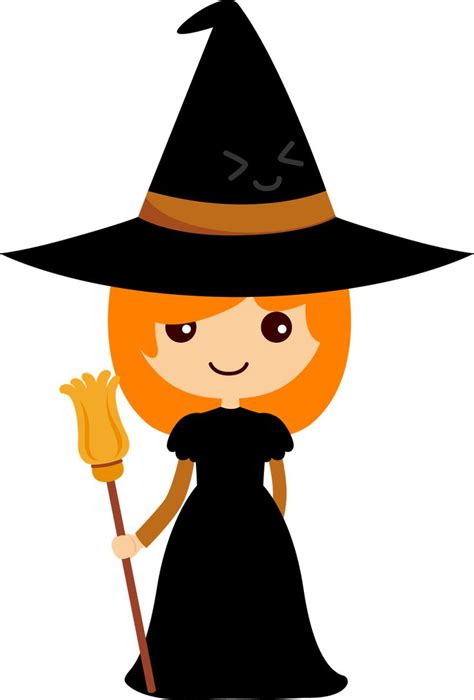 Cute Halloween Witch Clipart | Free download on ClipArtMag