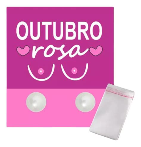 Lembran A Lembrancinha Outubro Rosa Brinco P Rola Parcelamento