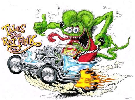 Rat Fink Wallpapers Top Free Rat Fink Backgrounds Wallpaperaccess