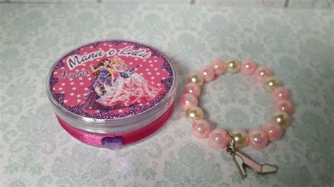 Lembrancinha Pulseira Barbie Elo7 Produtos Especiais