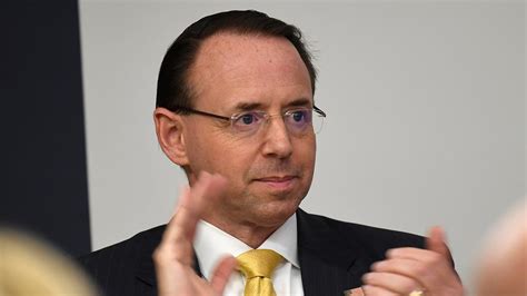 Deputy Ag Rod Rosenstein Submits Resignation Fox News