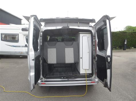 Used Vauxhall Vivaro Van Conversion Rock Roll Bed Pop Top In Derby