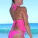 Hot Pink Scrunch Butt Bikini Swimsuit Bottoms Etsy