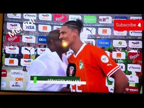 REACTION SEBASTIEN HALLER EN PLEURE APRES LA VICTOIRE DE LA