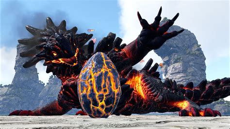 How To Steal Magmasaur Eggs And Tame Magmasaurs In Ark Genesis Part 1