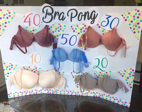 Bra Pong Fun And Exciting Party Game