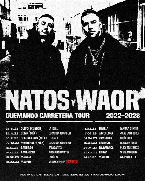 Concierto De Natos Y Waor En Granada Comprar Entradas