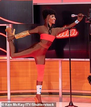 Sinitta Transforms Into Grace Jones In Red Bikini As She Recreates Her