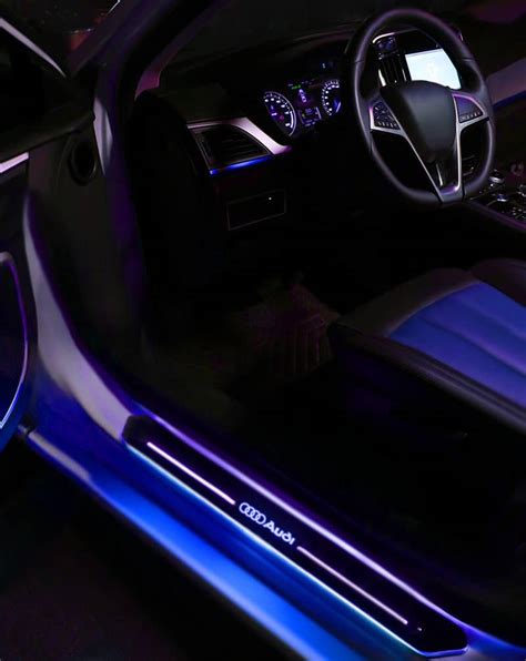 Illuminated Audi Led Door Sills Pro Lights Carledlogo