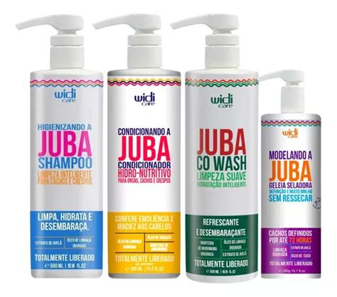 Kit Modelando A Juba Shampoo Condicionador Co Wash Widi Care