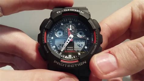 Casio G Shock How To Set Time Manually