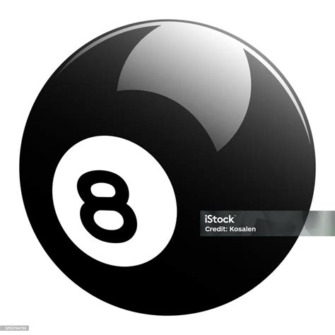 8 Ball Stock Illustration Download Image Now Eight Ball Black