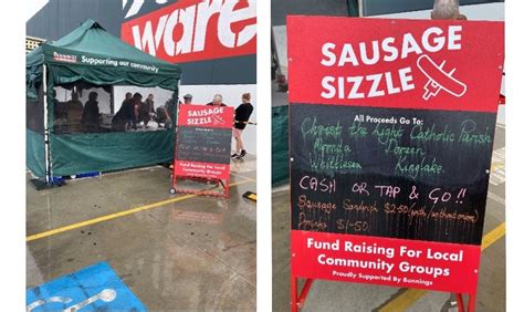 Bunnings Sausage Sizzle a Success! - Christ the Light