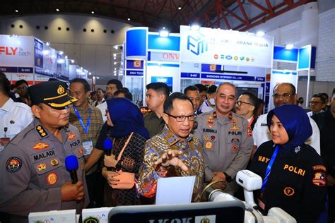 Pameran Indo Security 2023 Polri Raih Juara 1 Kategori Desain Booth