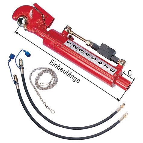 Hydraulischer Oberlenker Mit Fanghaken Und Verstellbarer Einbaul Nge