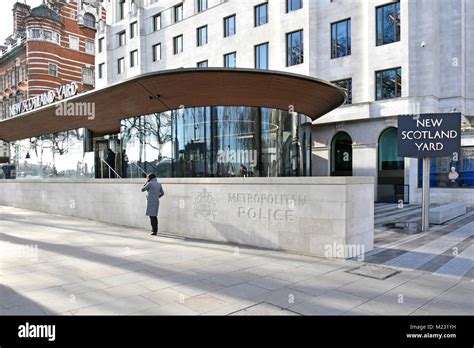 New Scotland Yard Relocated Metropolitan Police Headquarters In Old