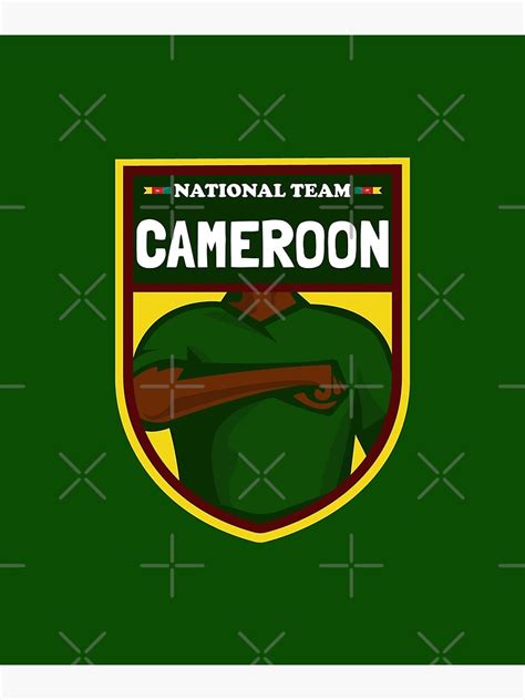 "Cameroon National Team Logo" Poster for Sale by Salukeart | Redbubble