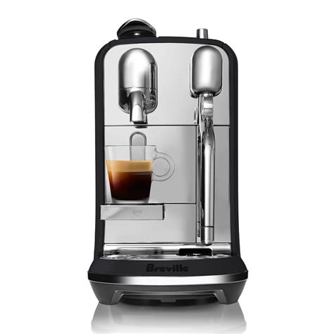 Nespresso Breville Creatista Plus Espresso Machine In Black Truffle Ecs Coffee