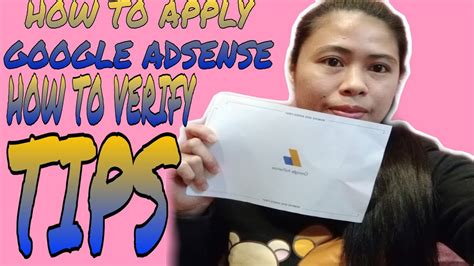 Tips Sa Pag Apply Ng Adsense How To Verify Google Adsense Pin Chels