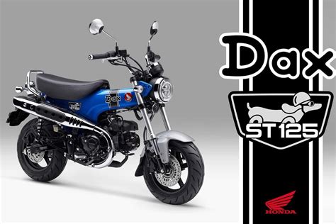 2024 Honda Dax St125 海外新色發表：珍珠藍致敬經典，臘腸狗再添新衣！