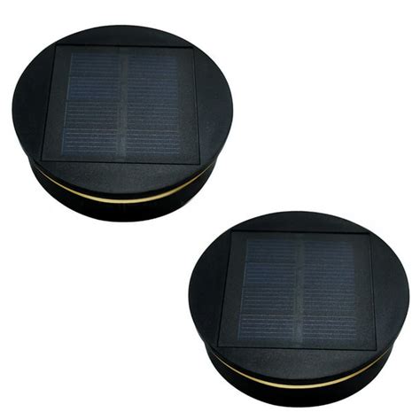 2 Pack Replacement Solar Light Parts Led Waterproof Solar Light Replacement Top Kit For Outdoor