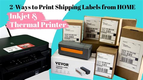 How To Print Shipping Labels From Home Easy Ways To Print Shipping